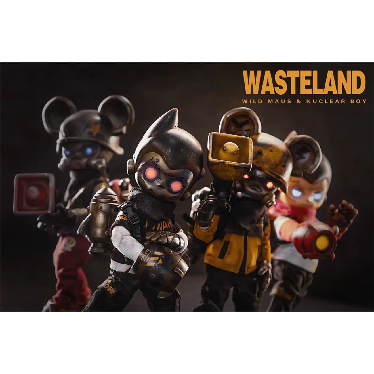OTAKING Studio - Super Kid Red Flame / Super Kid Ashes / Nuclear Energy / Oil Pollution