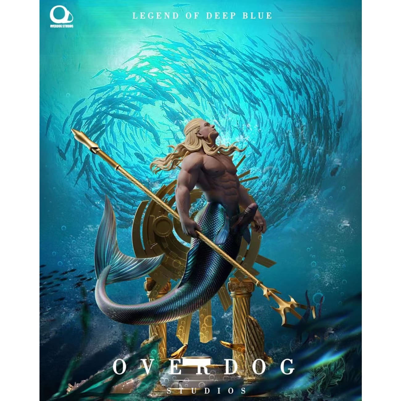 Overdog Studio - Legend of the Deep Blue Sea Mermaid