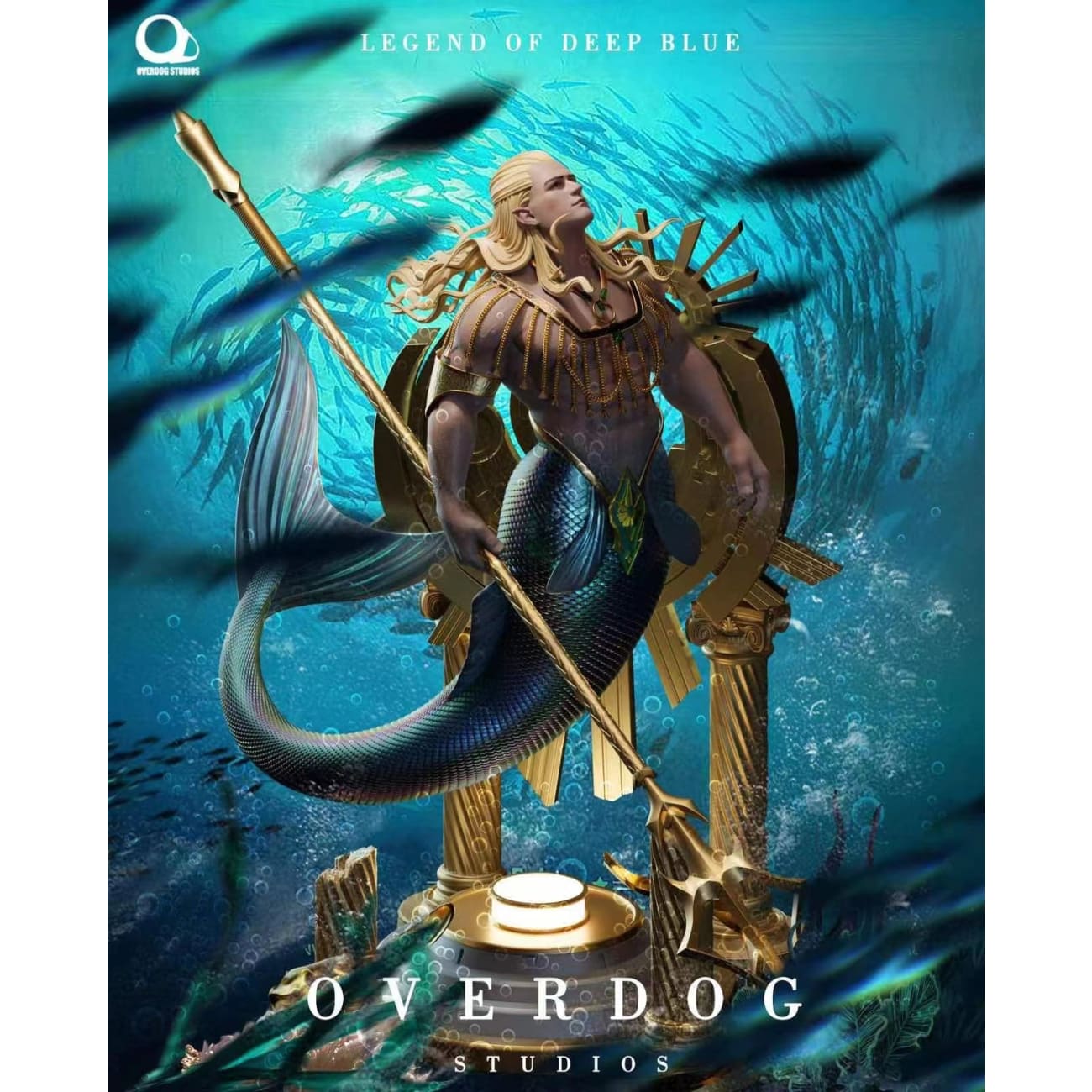 Overdog Studio - Legend of the Deep Blue Sea Mermaid