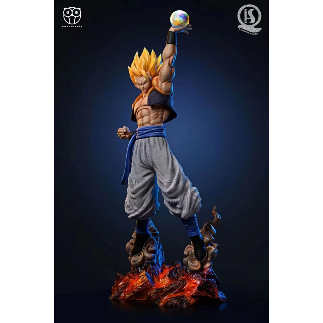 Owl Studio x QHS Feelings Studio - Super Saiyan Gogeta [2 Variants]