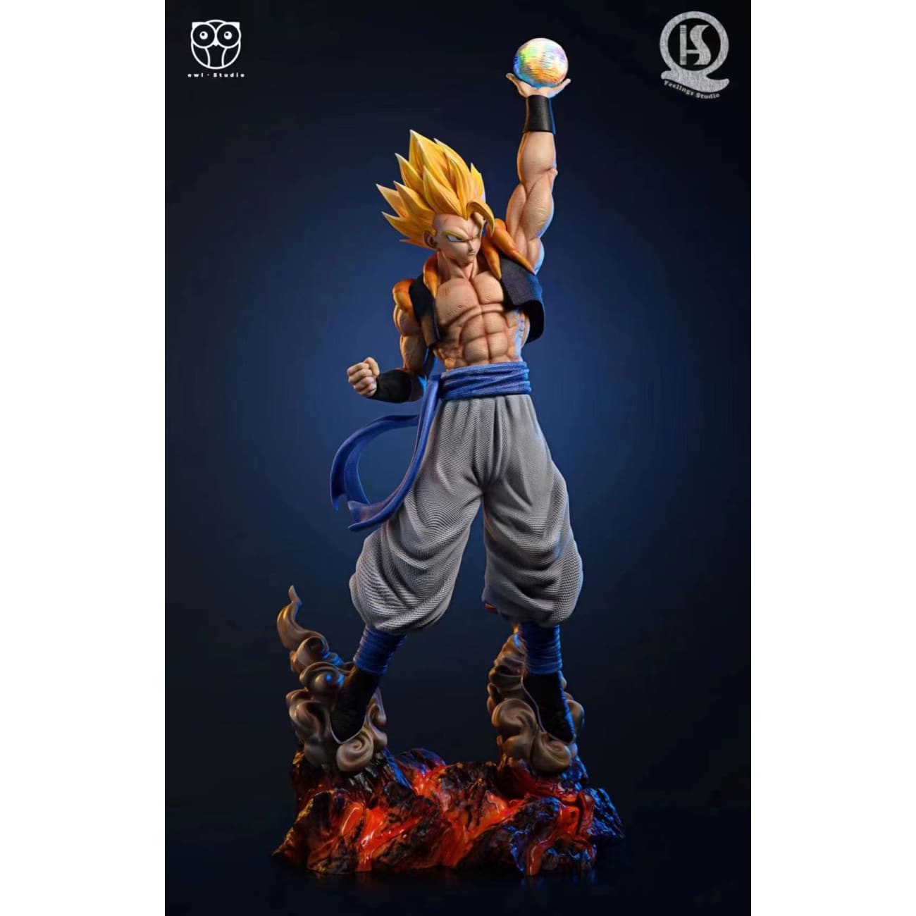 Owl Studio x QHS Feelings Studio - Super Saiyan Gogeta [2 Variants]