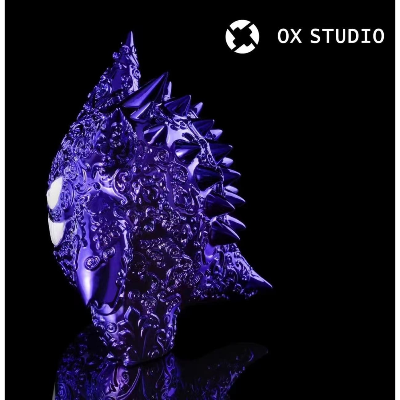 OX Studio - Electroplating ver. Relief Sculpture Gengar 