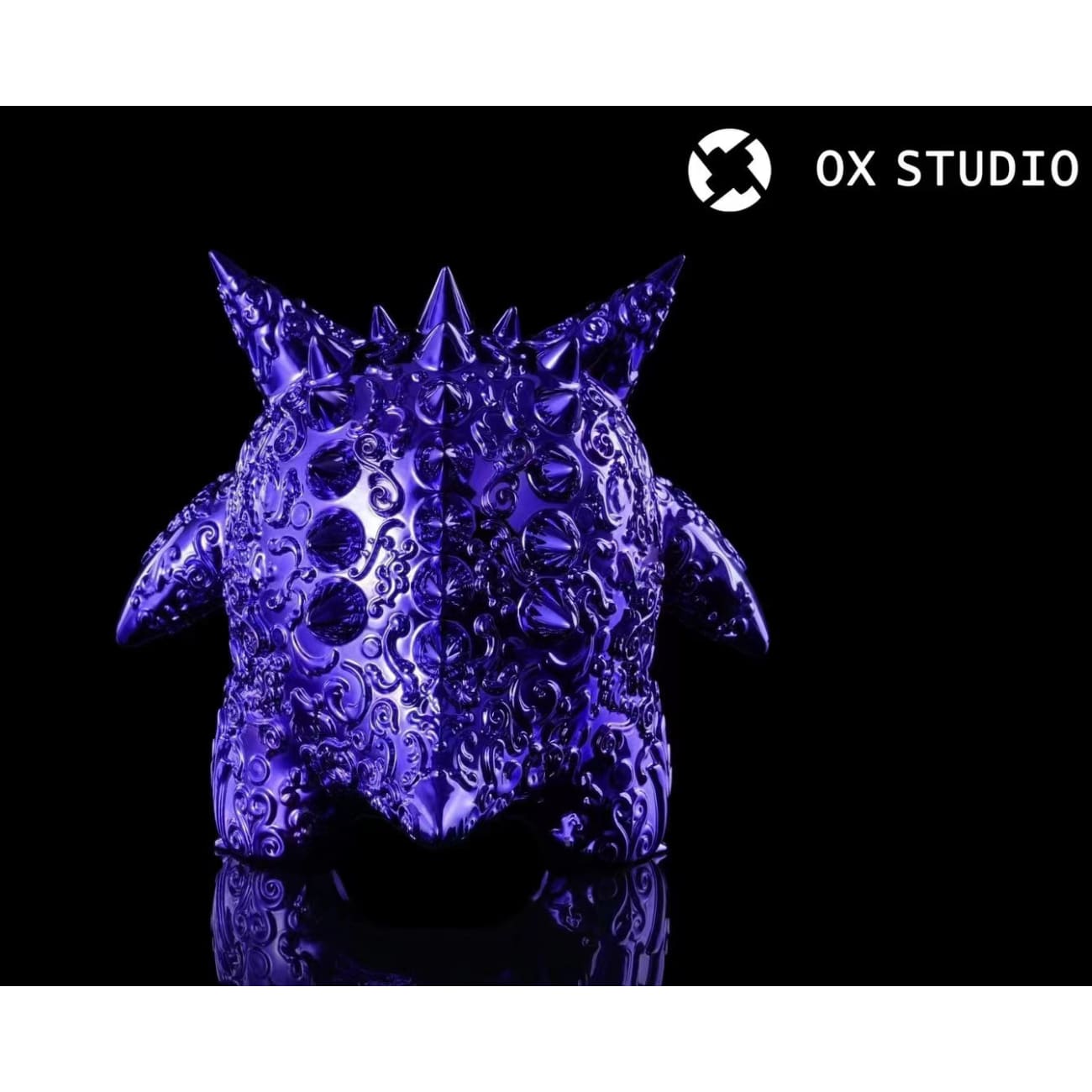 OX Studio - Electroplating ver. Relief Sculpture Gengar 
