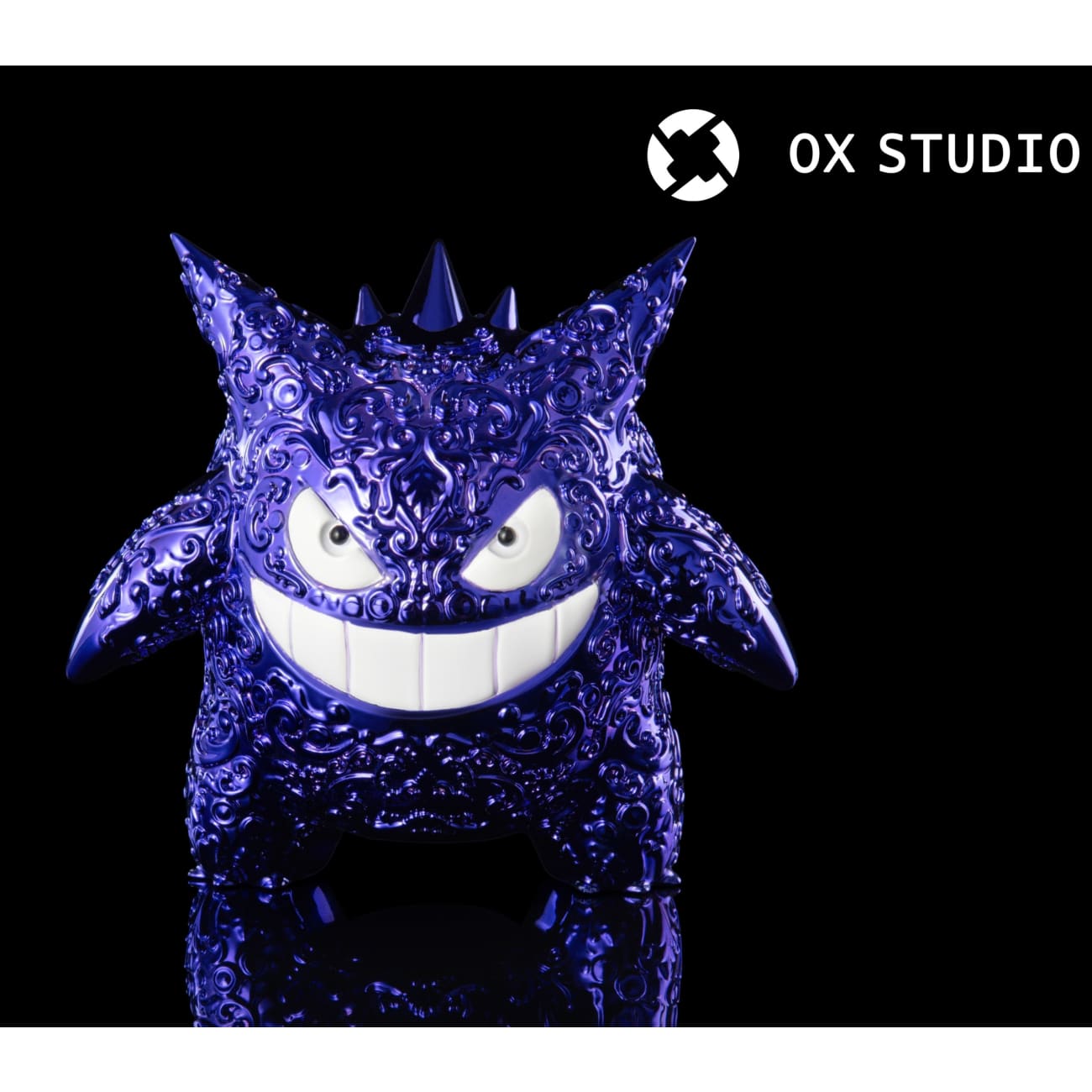 OX Studio - Electroplating ver. Relief Sculpture Gengar