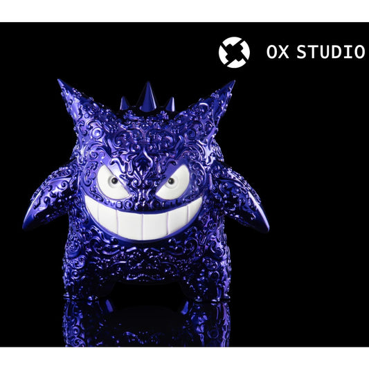 OX Studio - Electroplating ver. Relief Sculpture Gengar