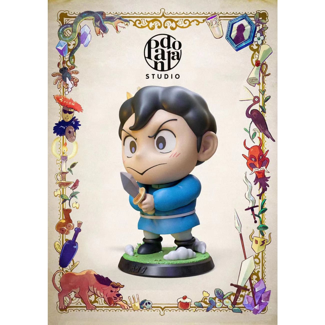 Pandora studio - Bojji [shadow selection - black / rainbow colour] 