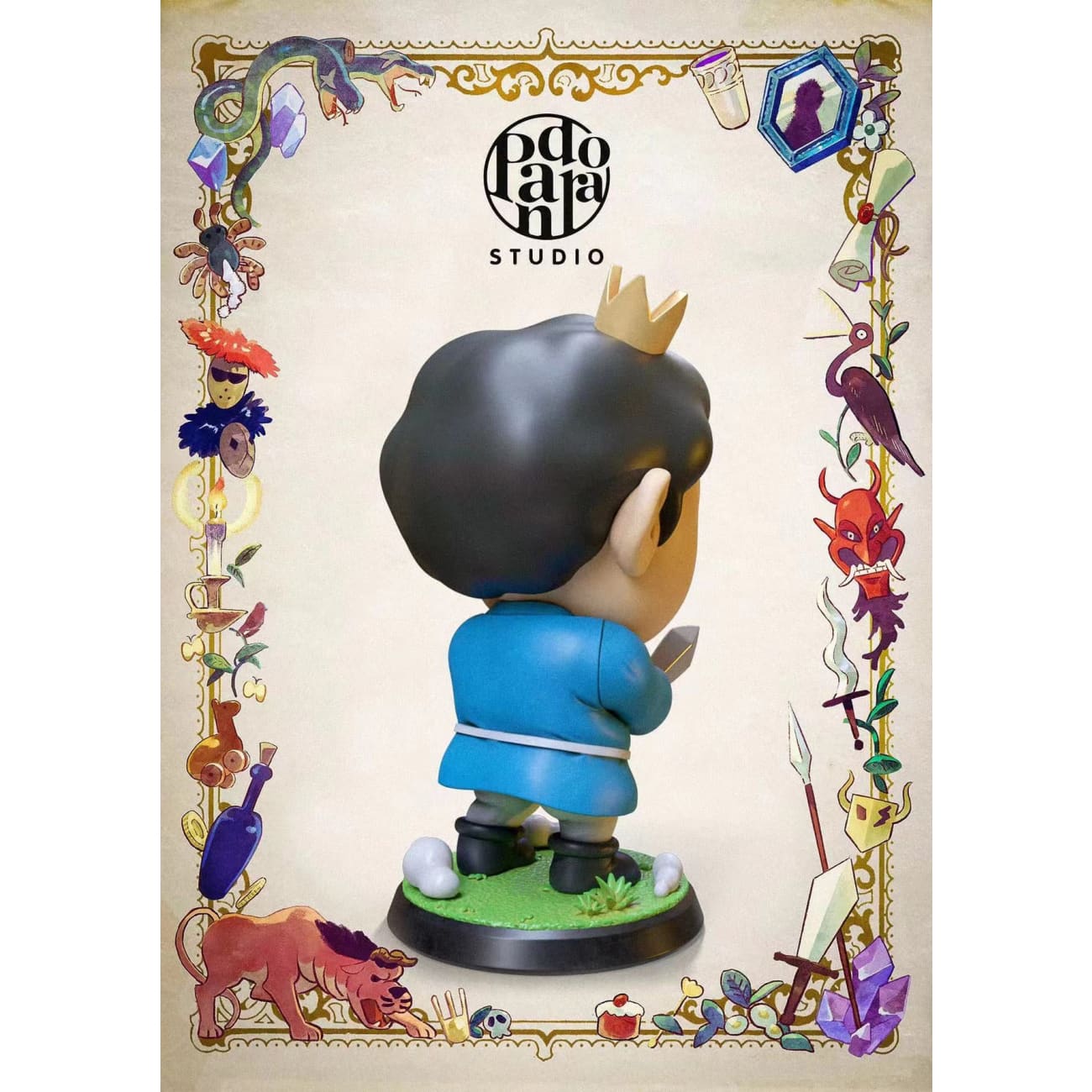 Pandora studio - Bojji [shadow selection - black / rainbow colour] 