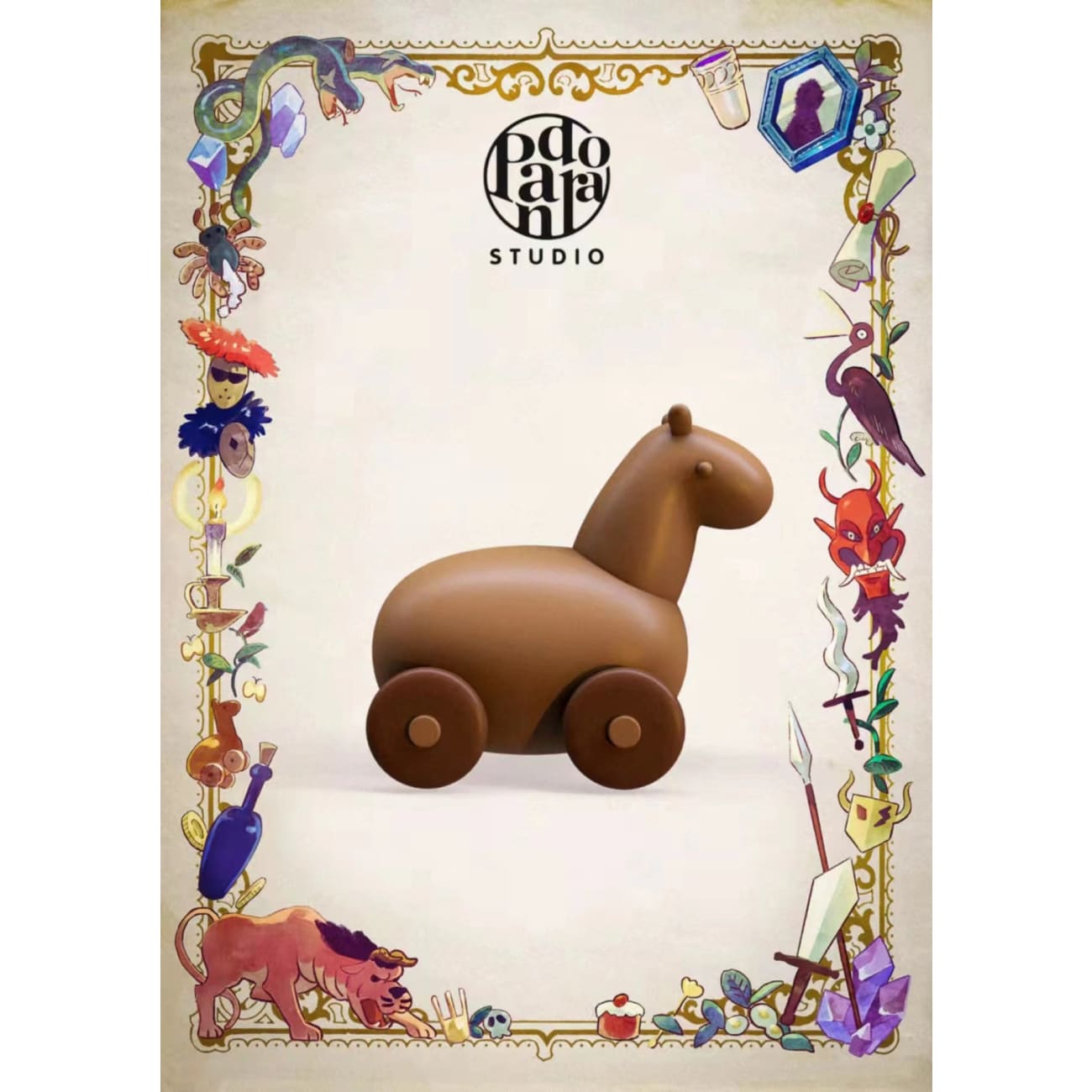 Pandora studio - Bojji [shadow selection - black / rainbow colour] 