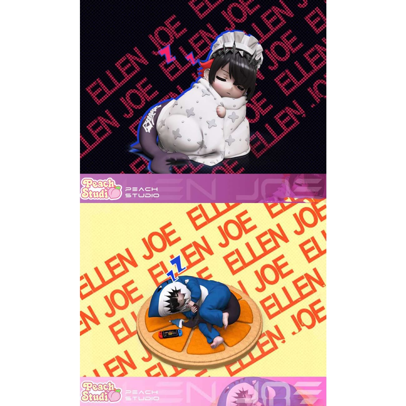 Peach Studio - Ellen Joe Sleeping Shark [2 Variants]