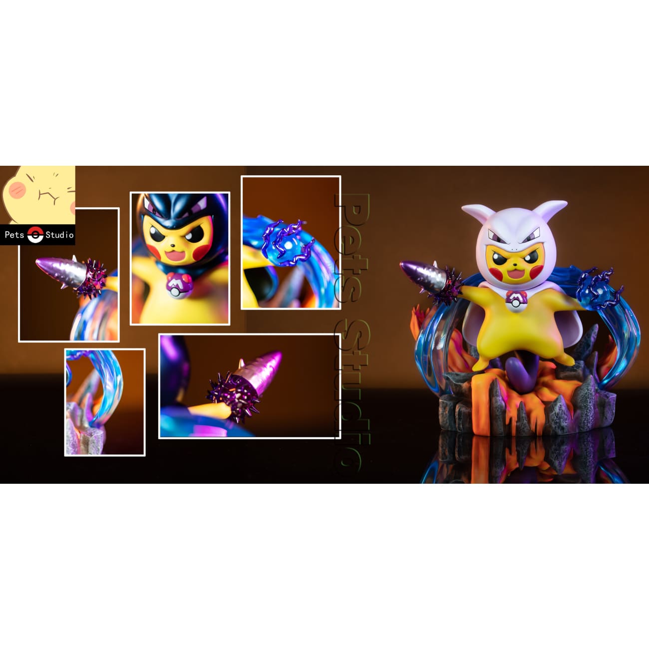 Pets Studio - Pikachu Cosplay Mewtwo [2 Variants]