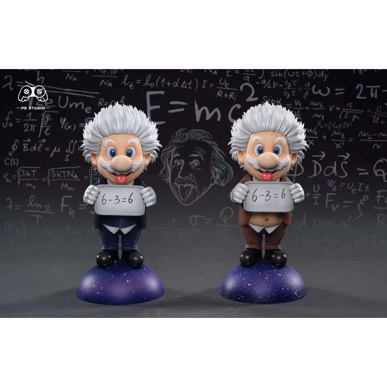 Pg Studio - Mario Cosplay Albert Einstein [2 Variants]