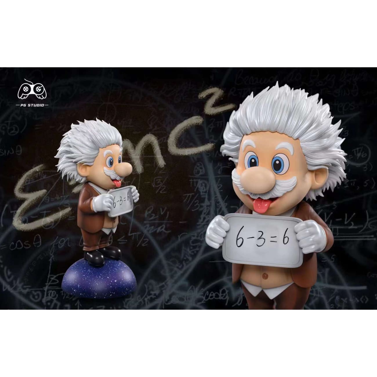 Pg Studio - Mario Cosplay Albert Einstein [2 Variants]