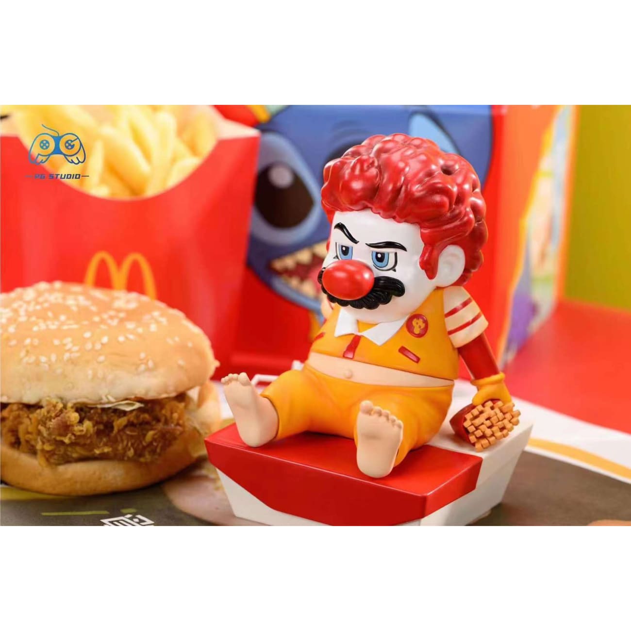 PG Studio - Mario Cosplay Colonel Sanders / Ronald McDonald [4 Variants]