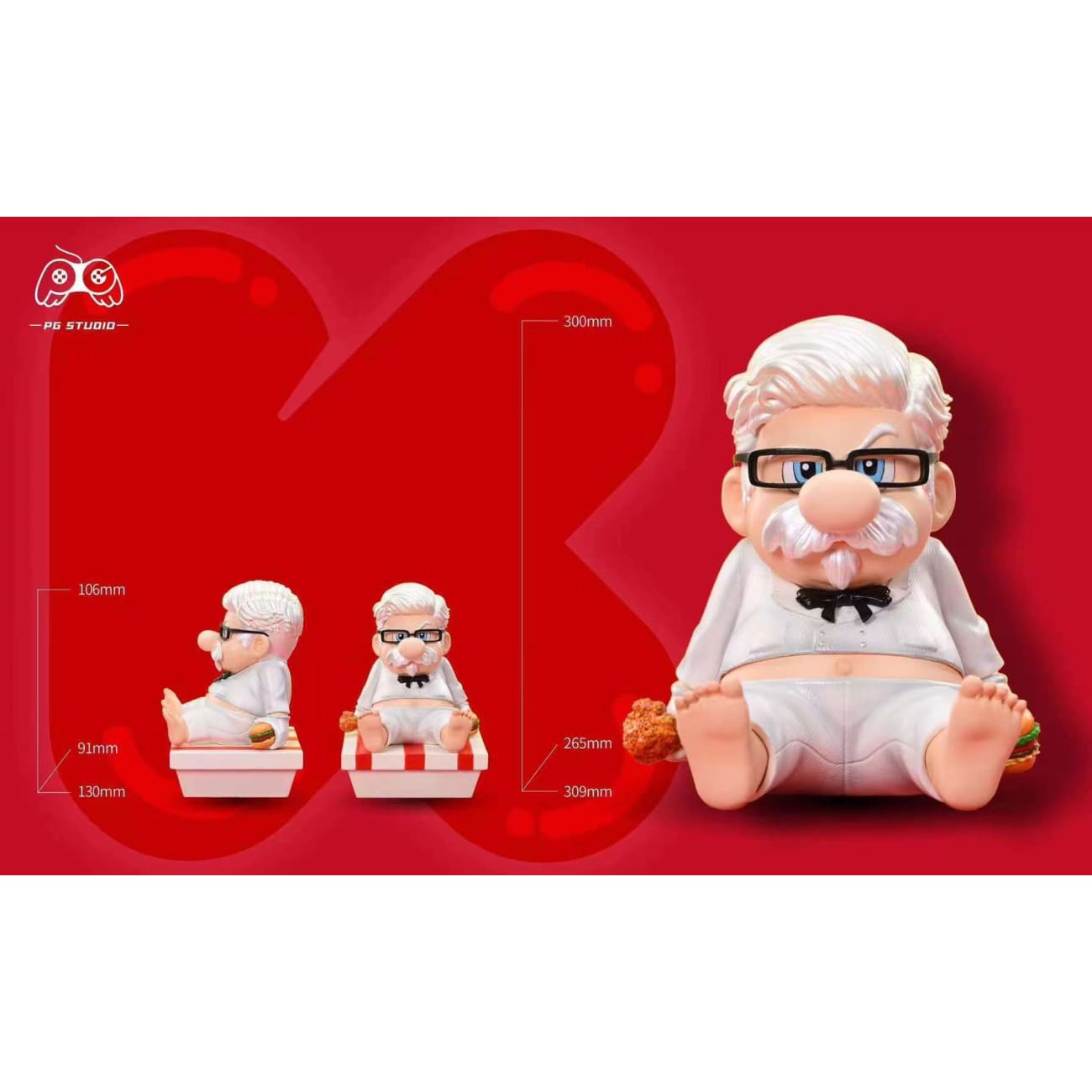 PG Studio - Mario Cosplay Colonel Sanders / Ronald McDonald [4 Variants]
