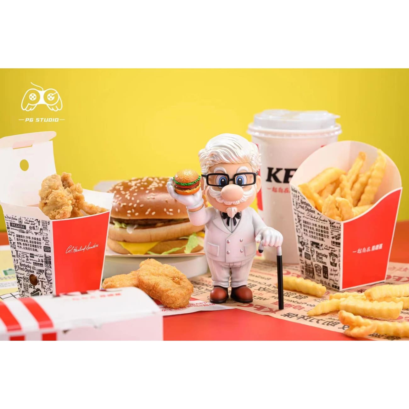 PG Studio - Mario Cosplay Ronald McDonald / Colonel Sanders [5 Variants]