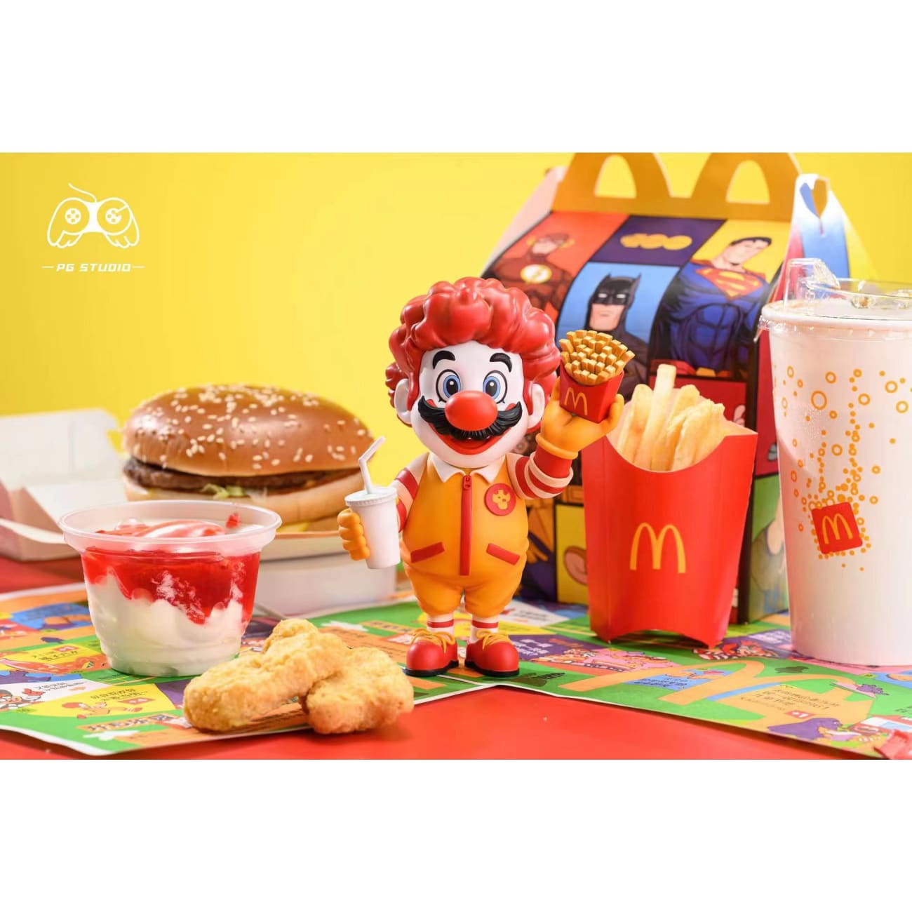 PG Studio - Mario Cosplay Ronald McDonald / Colonel Sanders [5 Variants]