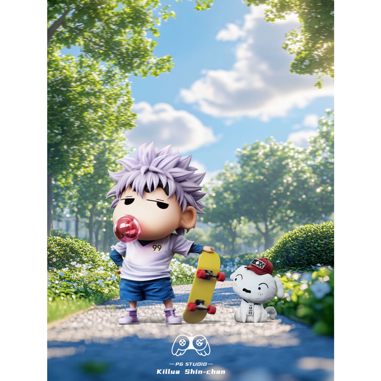 PG Studio - Nohara Shinnosuke cos Killua Zoldyck [6 Variants]