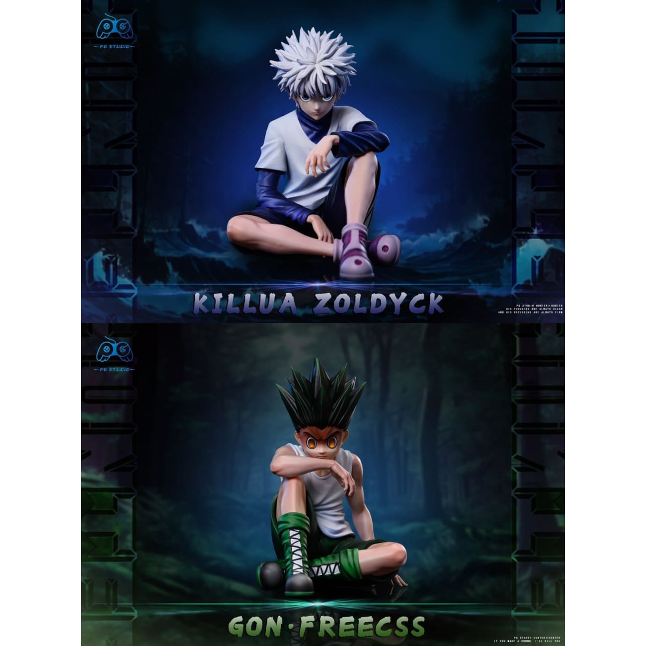 PG Studio - Sitting Killua Zoldyck / Gon Freecss