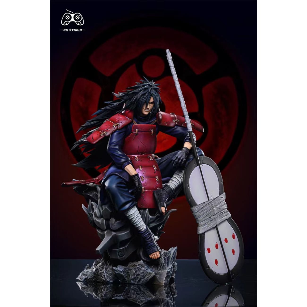 PG Studio - Sitting Shodai Hokage / Sitting Uchiha Madara