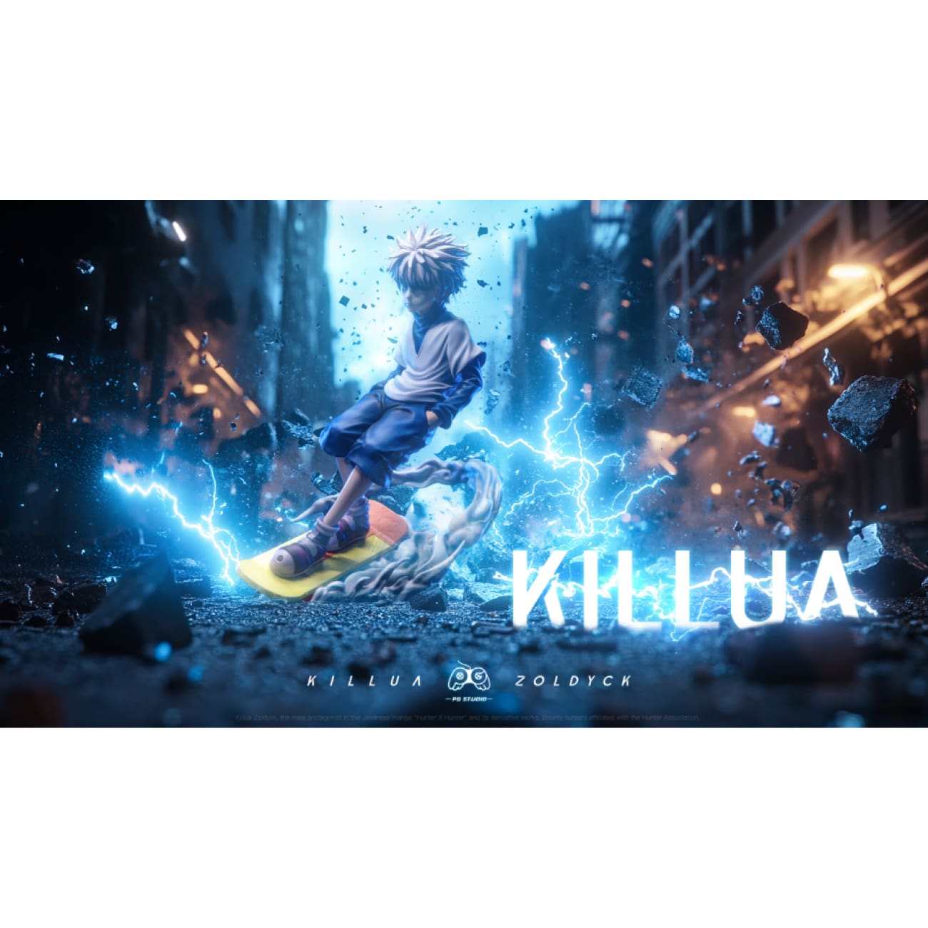 PG Studio - Skateboard Killua Zoldyck 