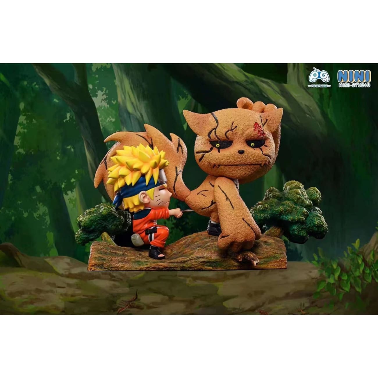PG Studio x NiNi Studio - Naruto Uzumaki & Shukaku