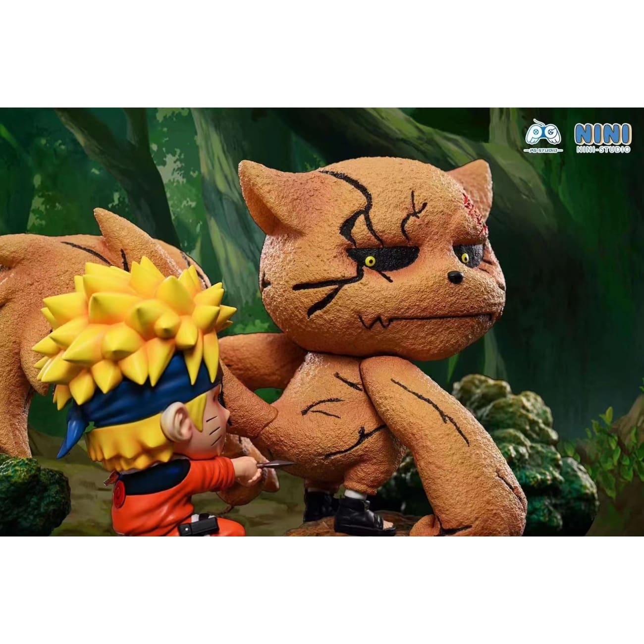 PG Studio x NiNi Studio - Naruto Uzumaki & Shukaku