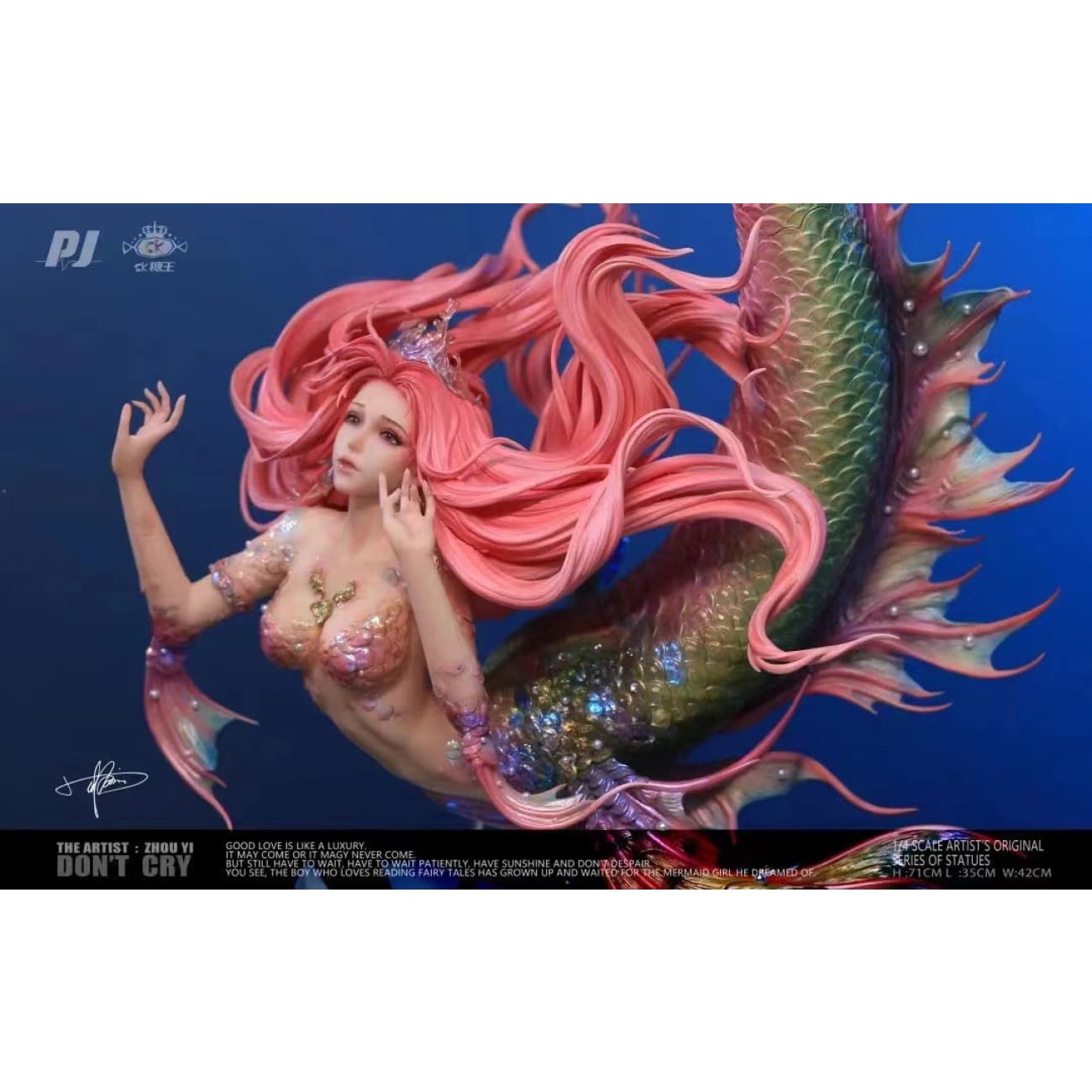 PiJi studio - “Don’t Cry” Mermaid [Standard/ Crystal]
