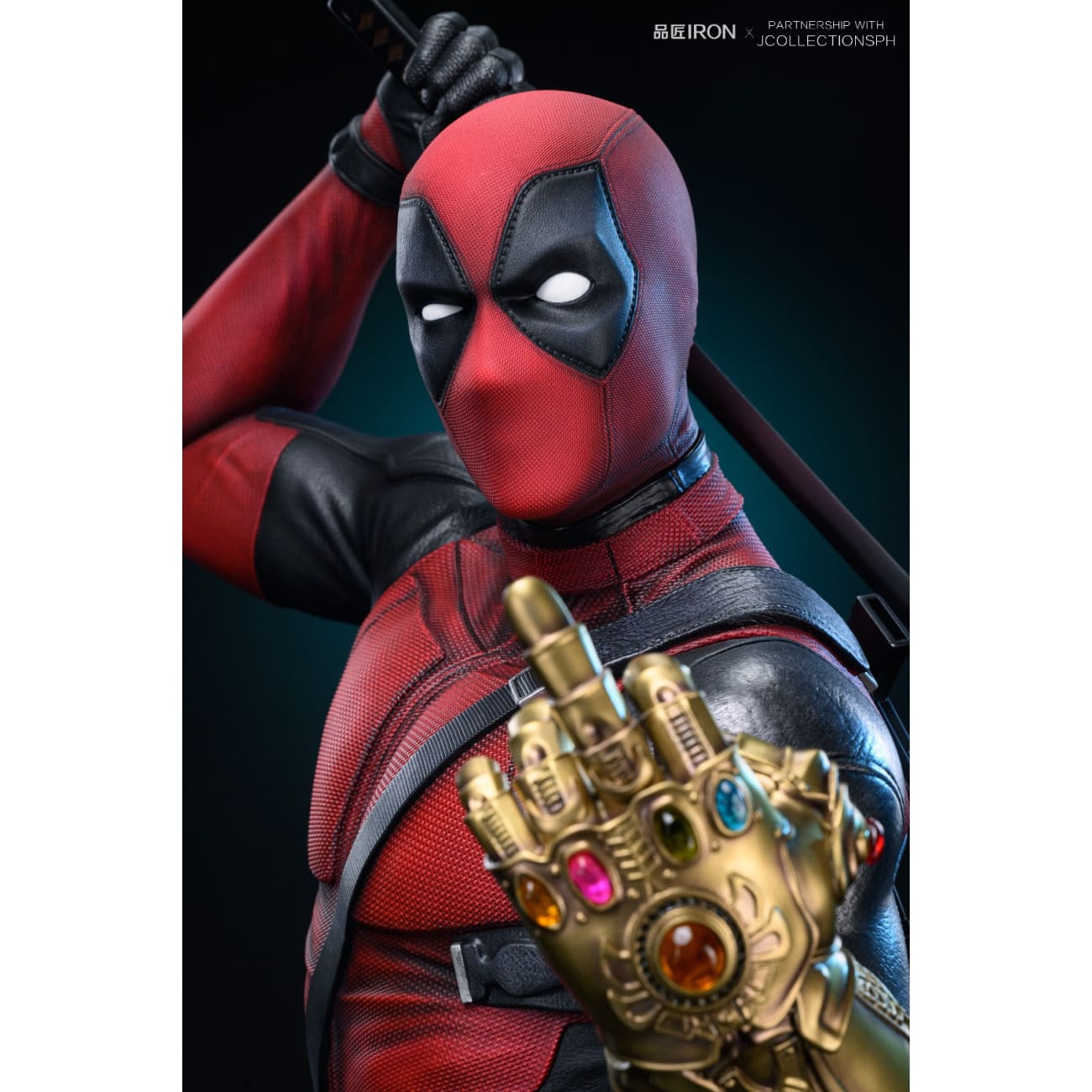 Pin Jiang Iron Studio - Deadpool Bust [MQ060][2 Variants]