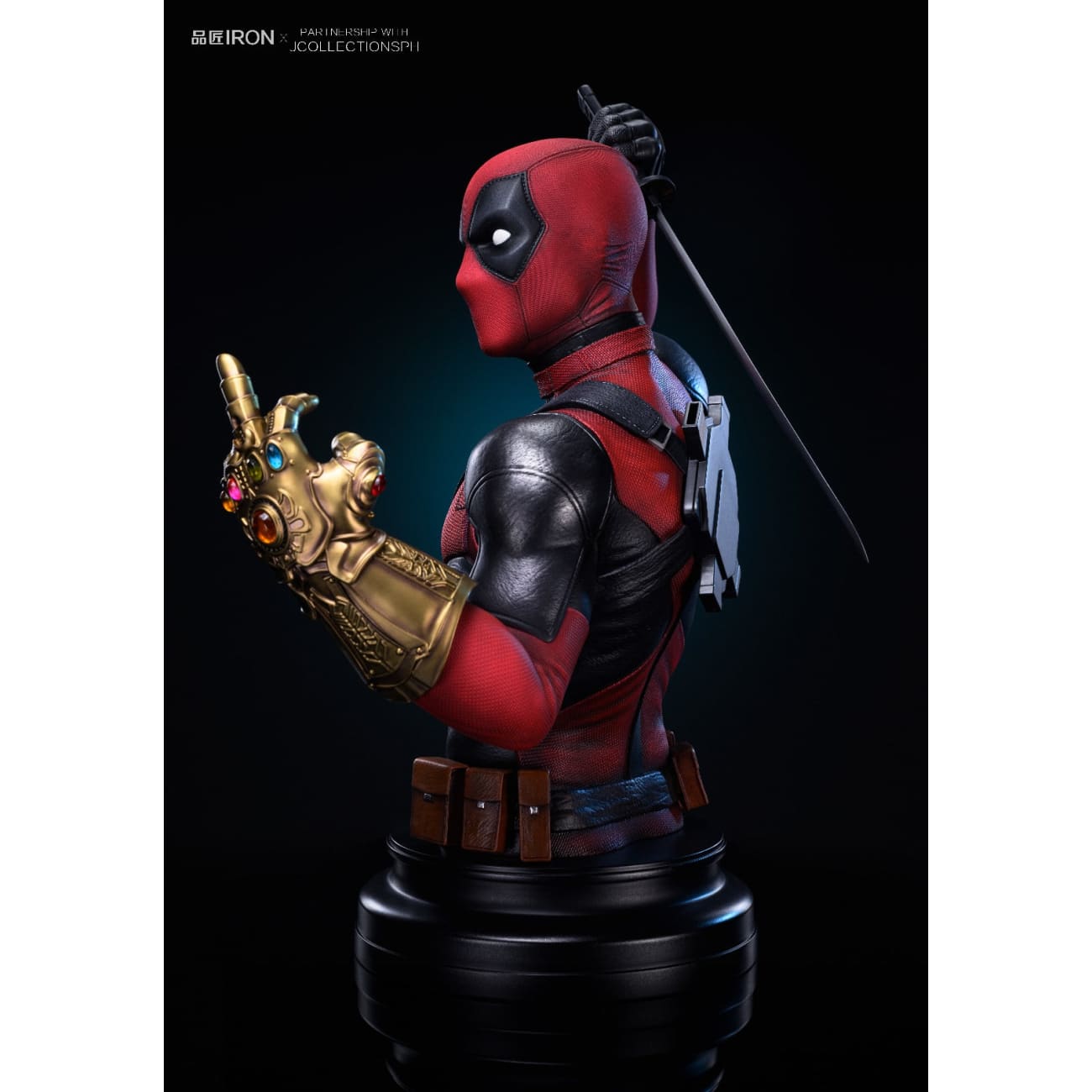 Pin Jiang Iron Studio - Deadpool Bust [MQ060][2 Variants]