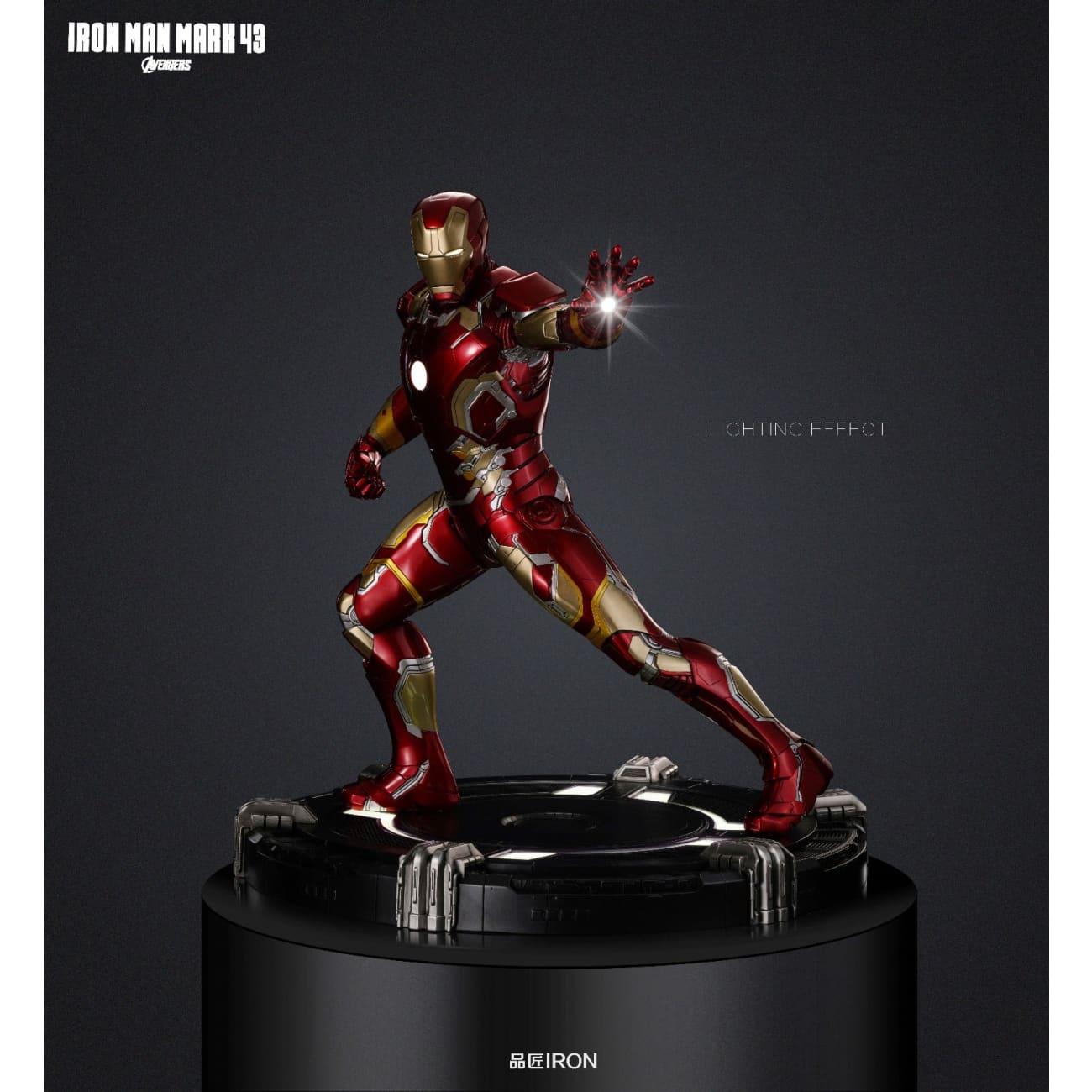 Pin Jiang Iron Studio - Iron Man MK43 [MQ061]