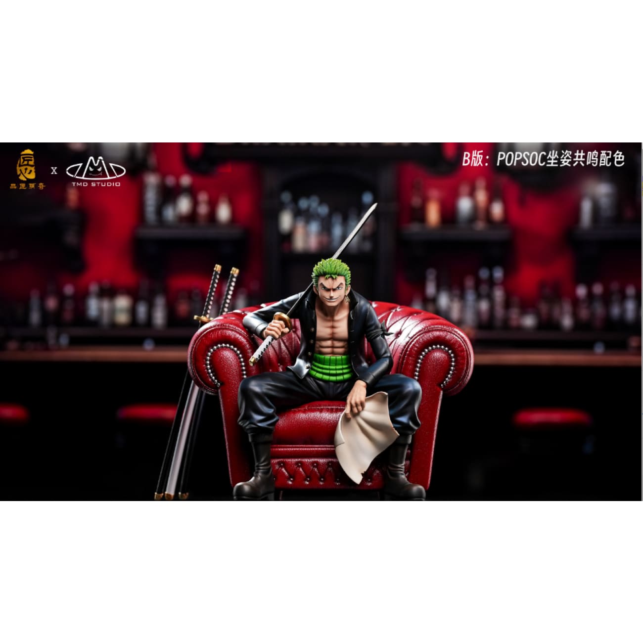 Pin Jiang Meng Qi x TMD Studio - Bounty Hunter Roronoa Zoro [2 Variants]