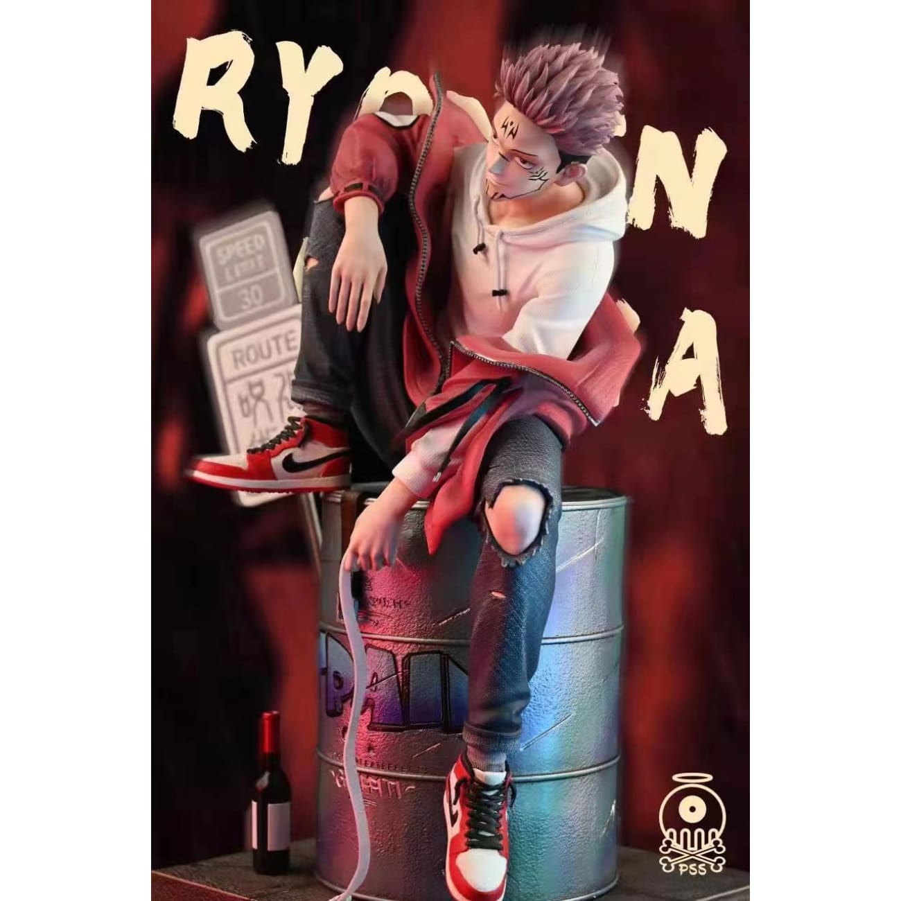Pink Skeleton studio - Yuji Itadori / Ryomen Sukuna 