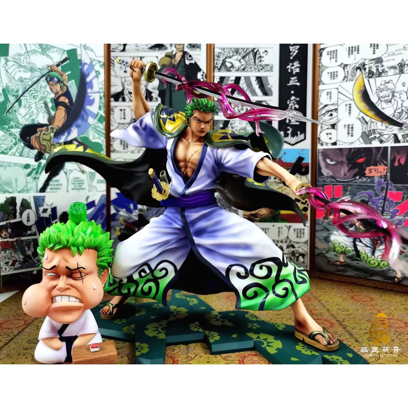 PJMQ Studio / Pin Jiang Meng Qi - Bobblehead Zoro