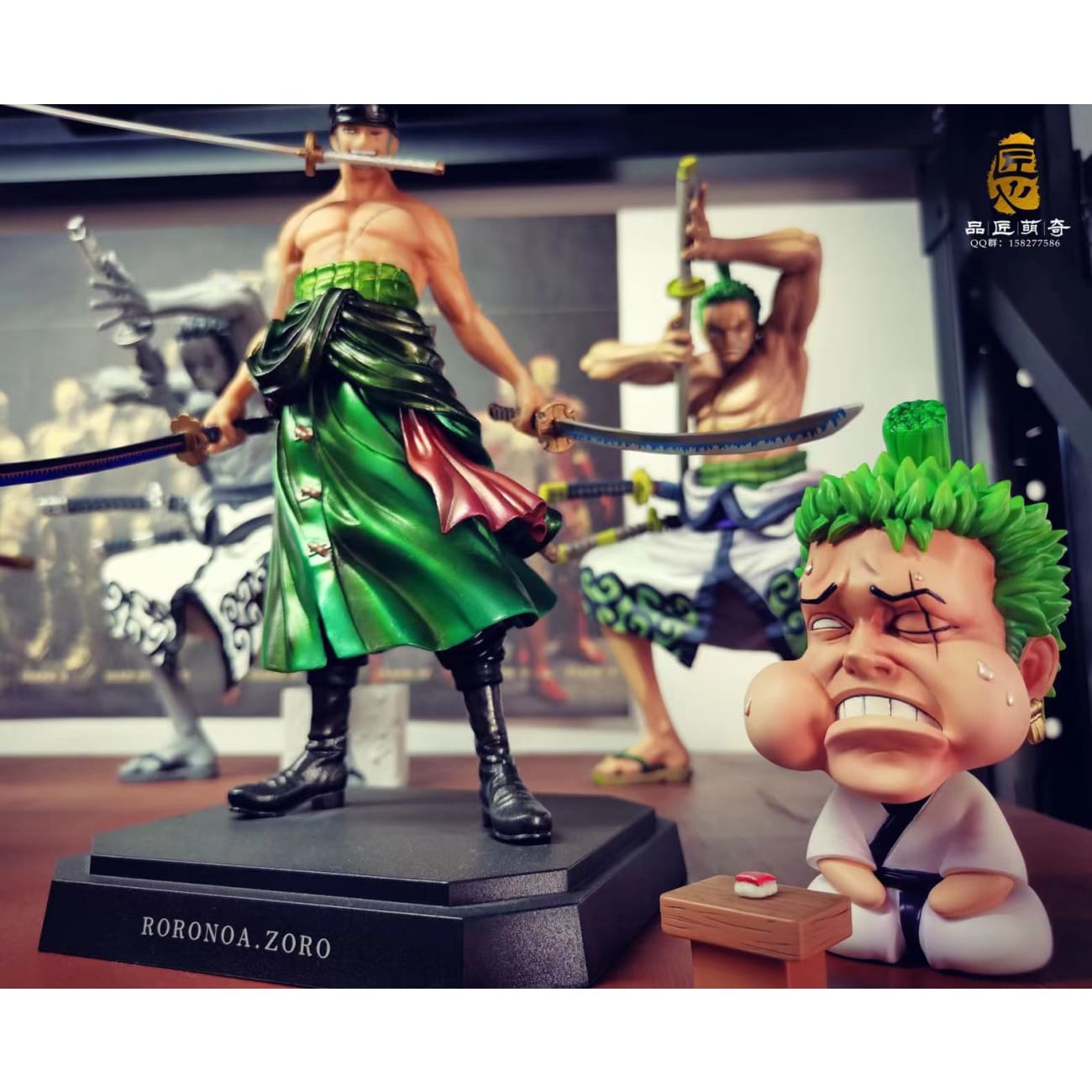 PJMQ Studio / Pin Jiang Meng Qi - Bobblehead Zoro
