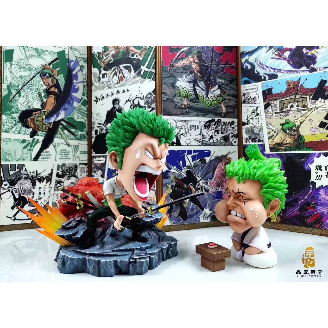 PJMQ Studio / Pin Jiang Meng Qi - Cutting Booger Roronoa Zoro [MQ039-SD]
