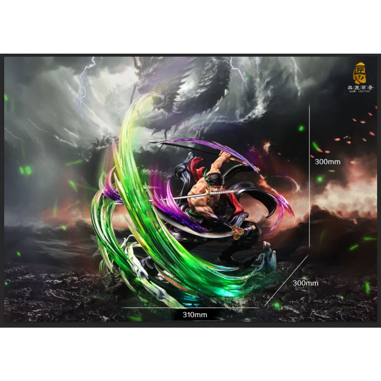 Pjmq Studio / Pin Jiang Meng Qi - Onigashima Roronoa Zoro – Avolounge