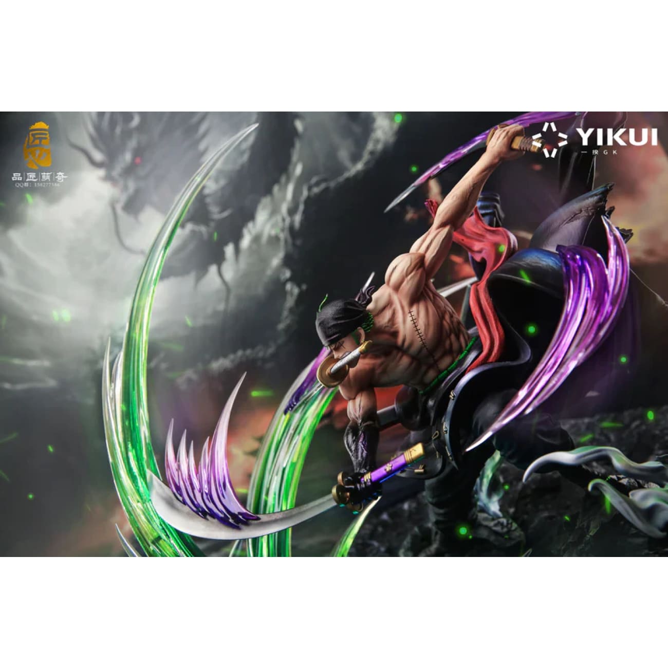 Pjmq Studio / Pin Jiang Meng Qi - Onigashima Roronoa Zoro – Avolounge