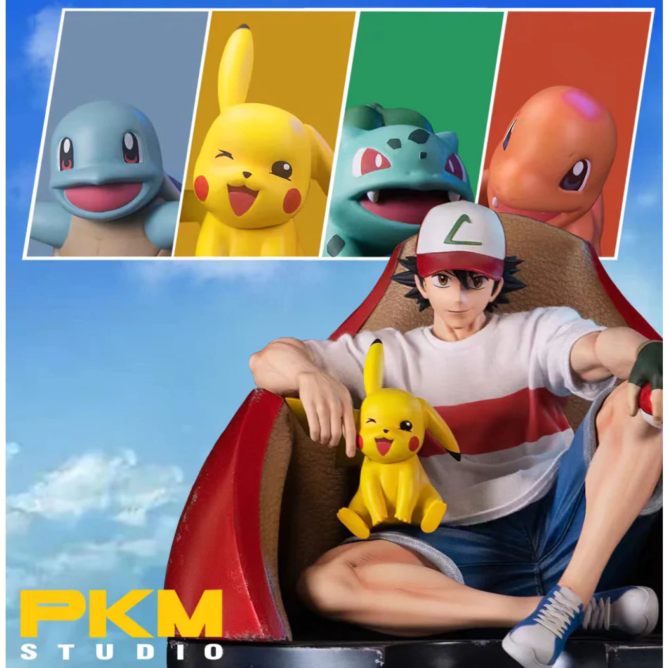 PKM Studio - Ash Ketchum [Cast Off][2 Variants]