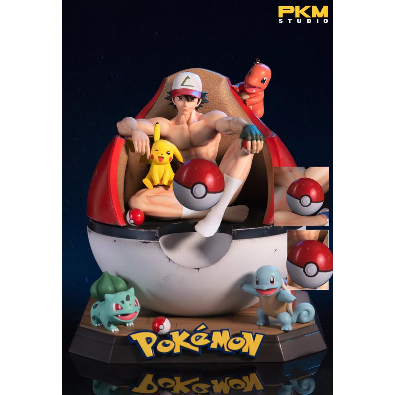 PKM Studio - Ash Ketchum [Cast Off][2 Variants]