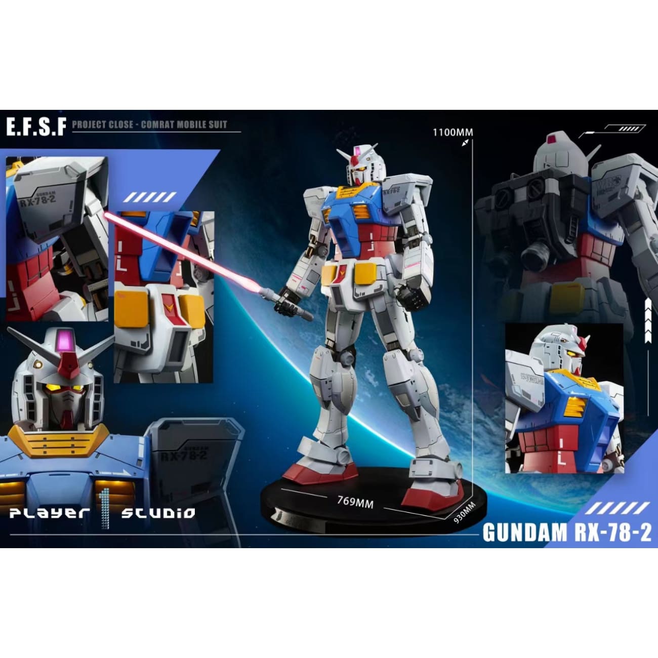 Player 1 Studio - RX-78-2 Gundam