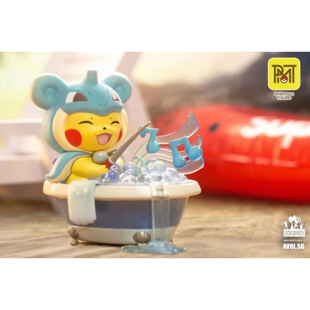PMT Studio - Bathtub Fishing Pikachu as Lapras