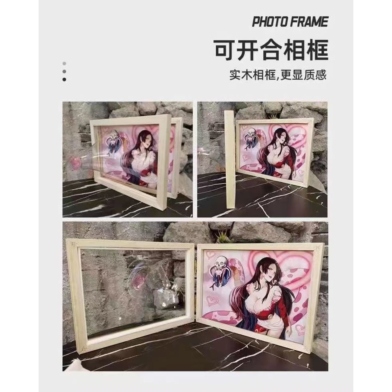 Po Ge Studio - Boa Hancock 3D Cast Off Photo Frame