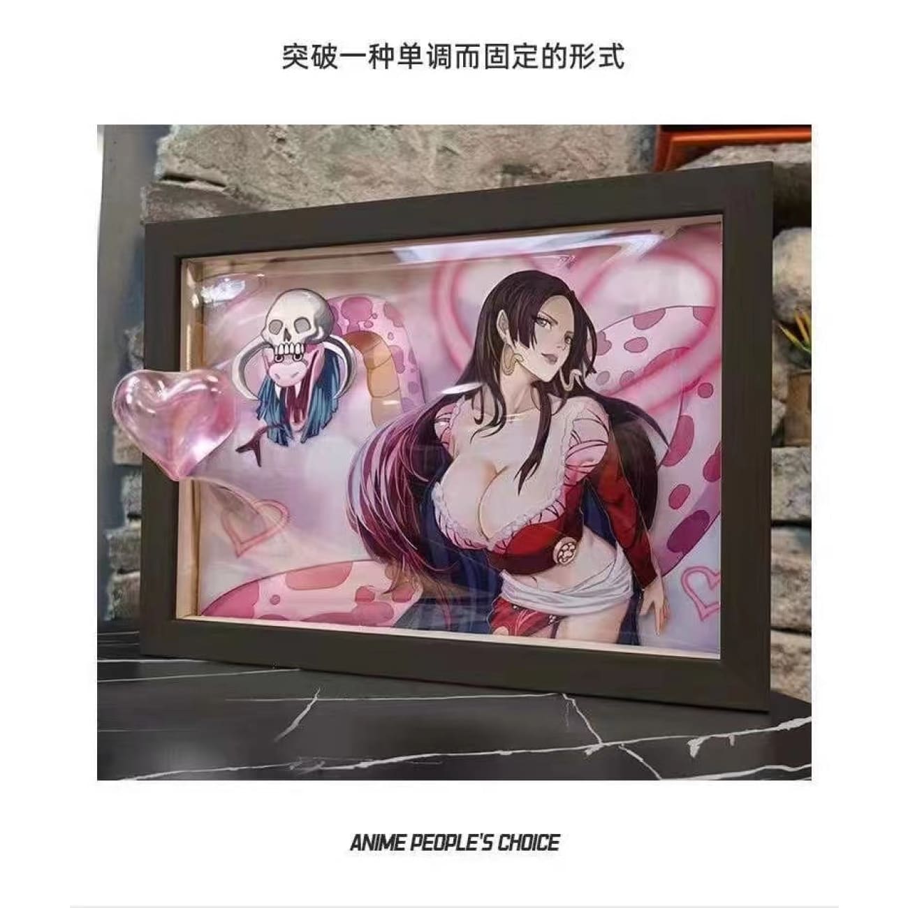 Po Ge Studio - Boa Hancock 3D Cast Off Photo Frame