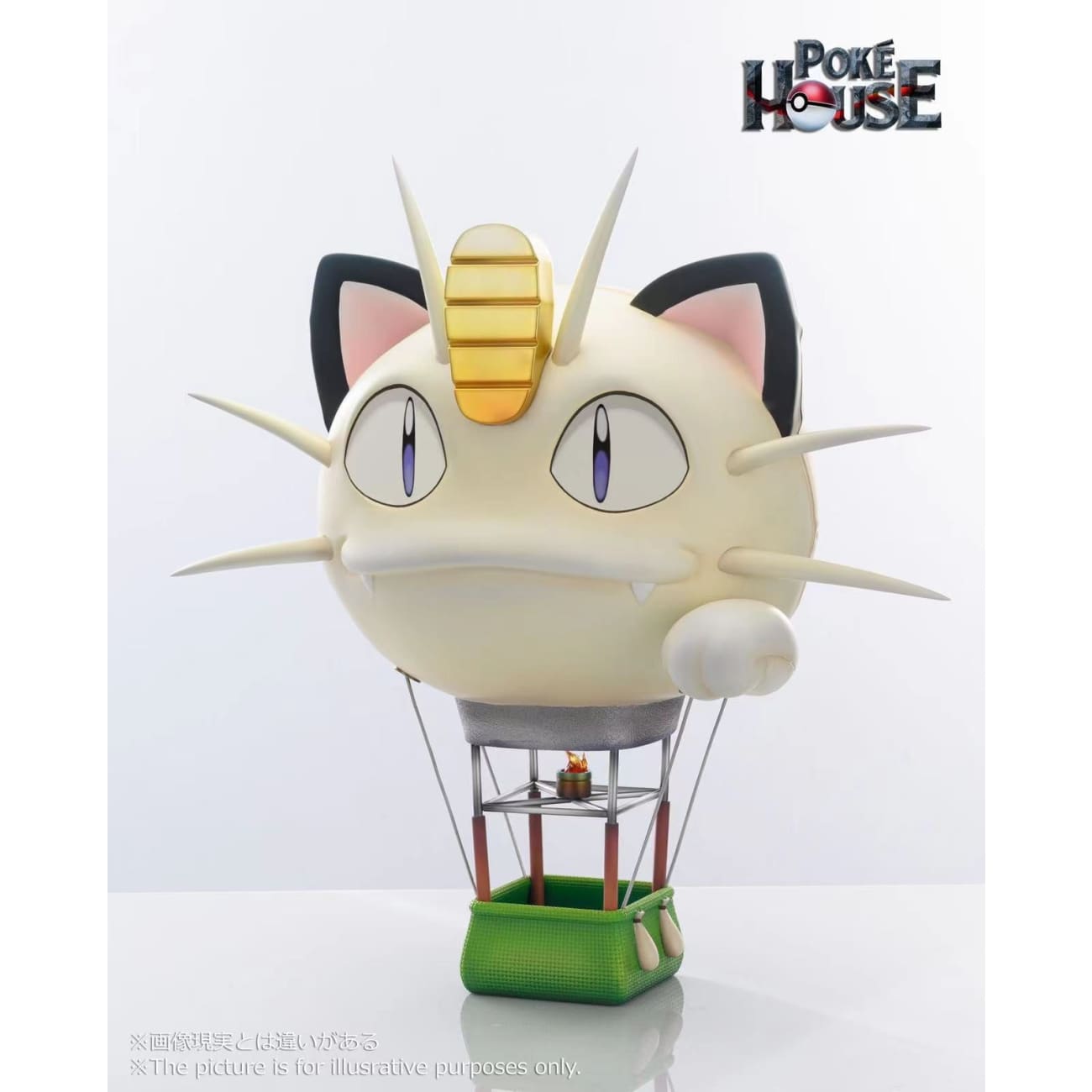 Poke House - Meowth Air Balloon and Jessie Rocket Team [3 Variants]