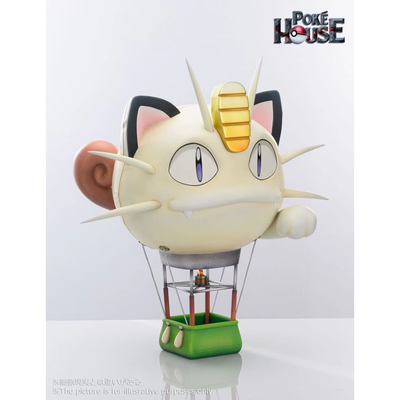 Poke House - Meowth Air Balloon and Jessie Rocket Team [3 Variants]