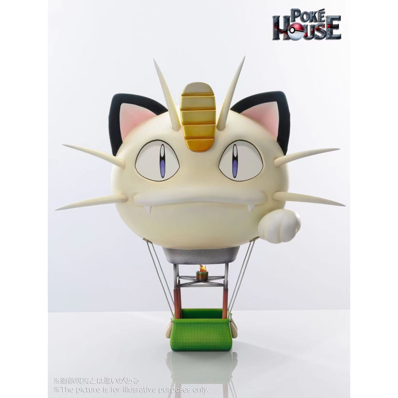 Poke House - Meowth Air Balloon and Jessie Rocket Team [3 Variants]