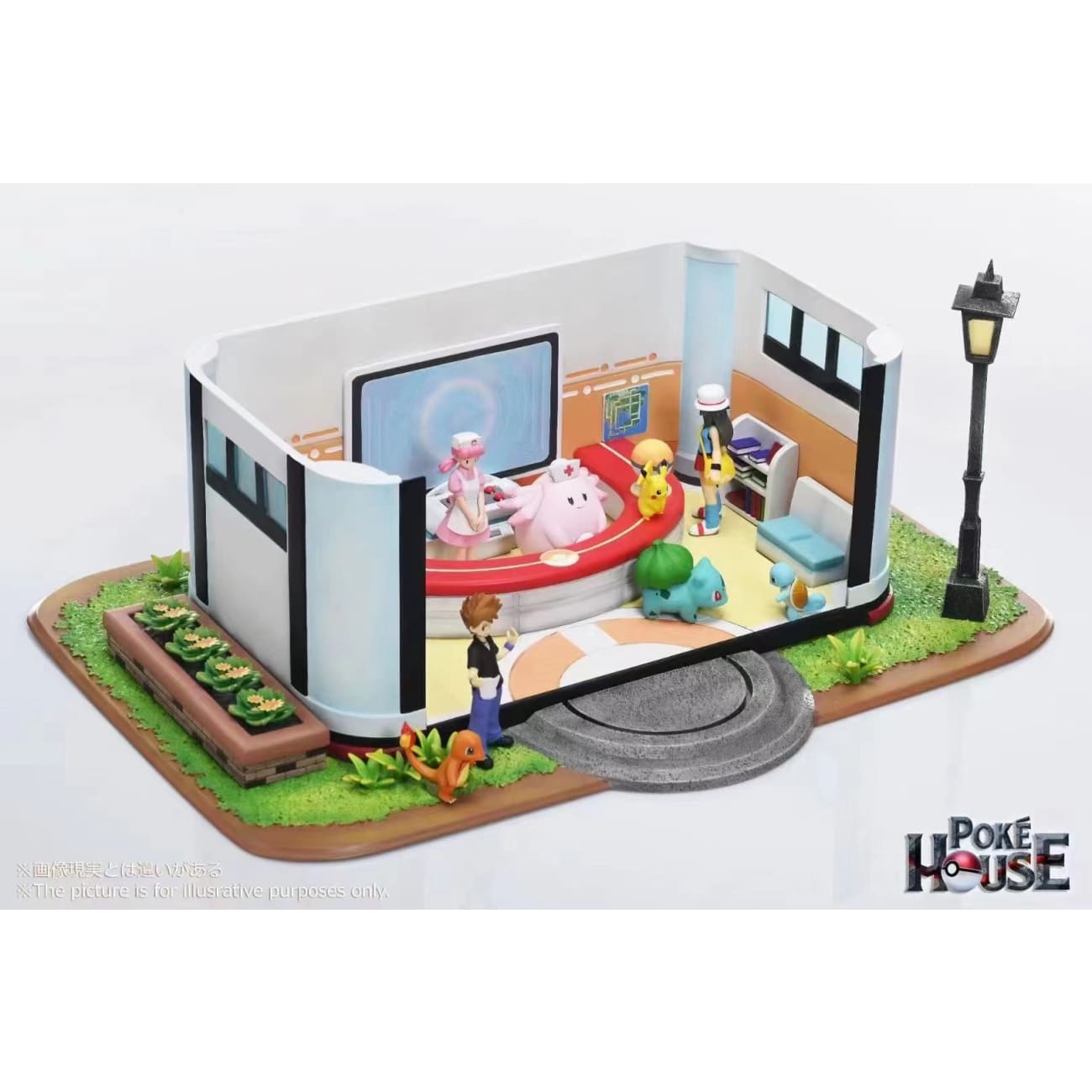 Poke House - Pokemon Centre [1/20 Scale]