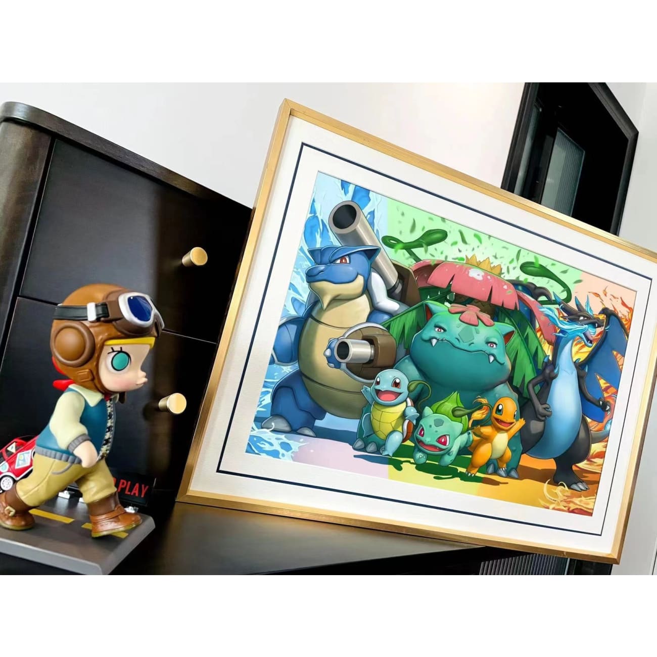 Pokemon 1st Generation/ and 3rd Generation Poster Frame