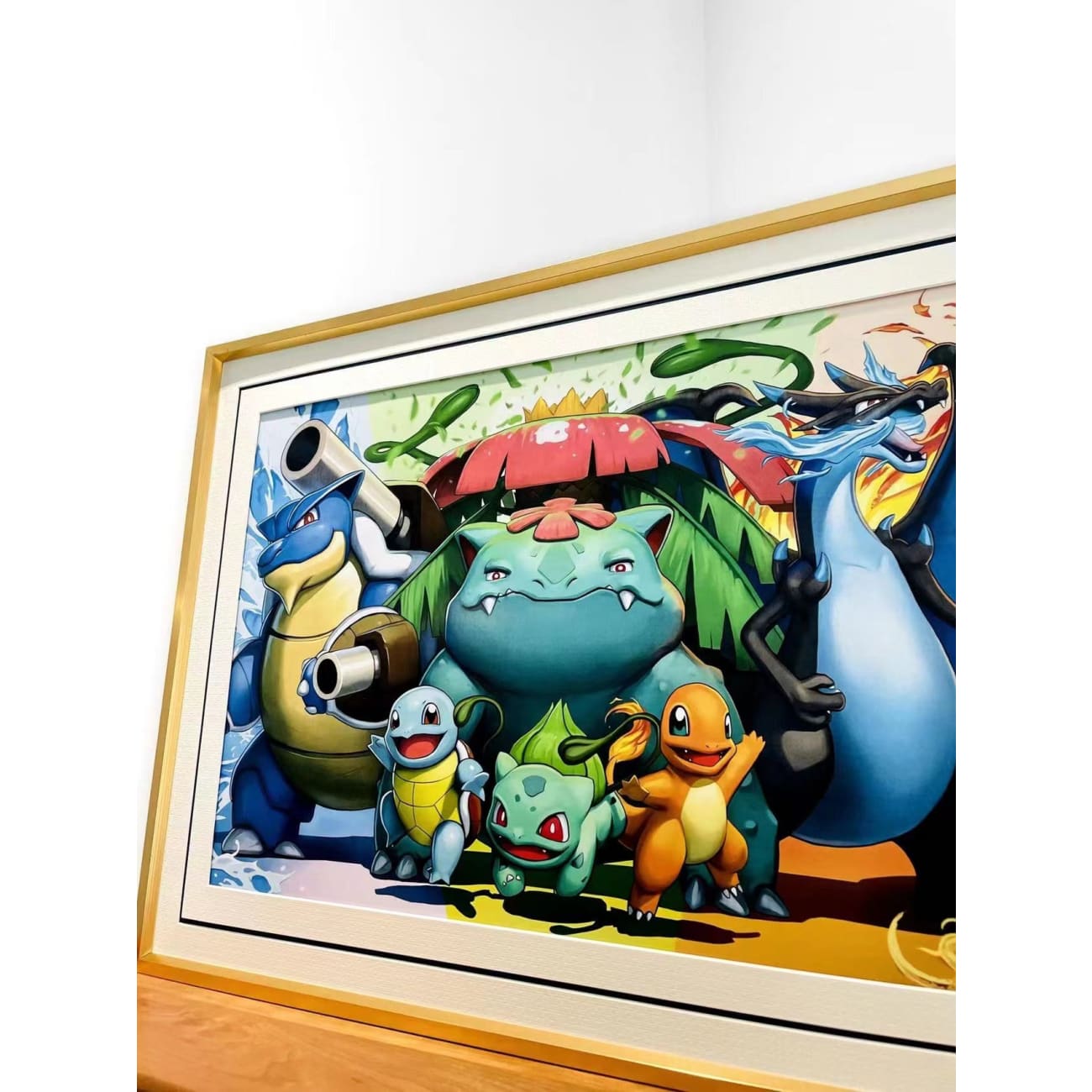 Pokemon 1st Generation/ and 3rd Generation Poster Frame