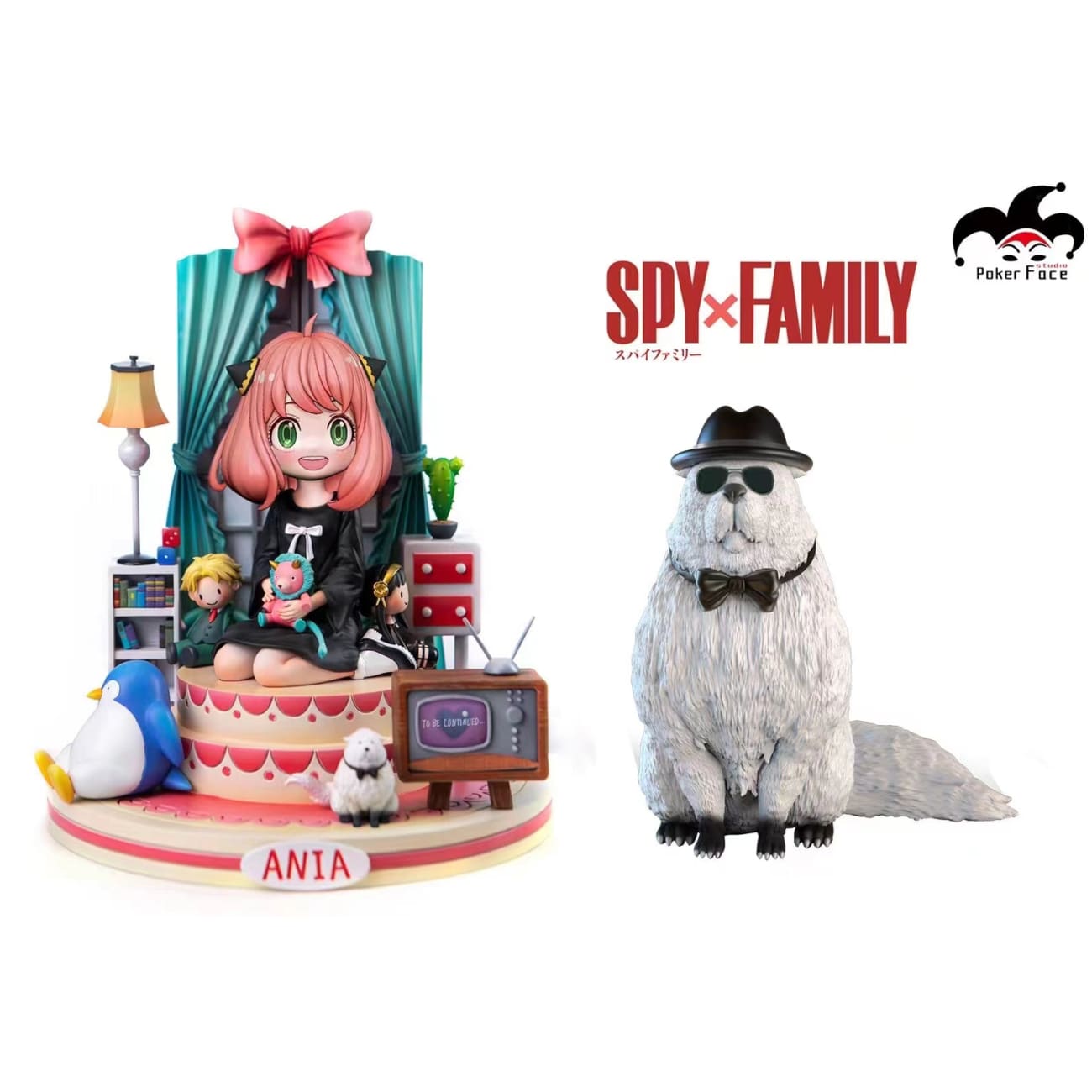 Poker Face Studio - Anya Forger & Bond 